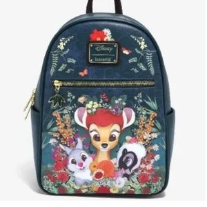 Loungefly Disney Bambi & Friends Botanical Mini Backpack